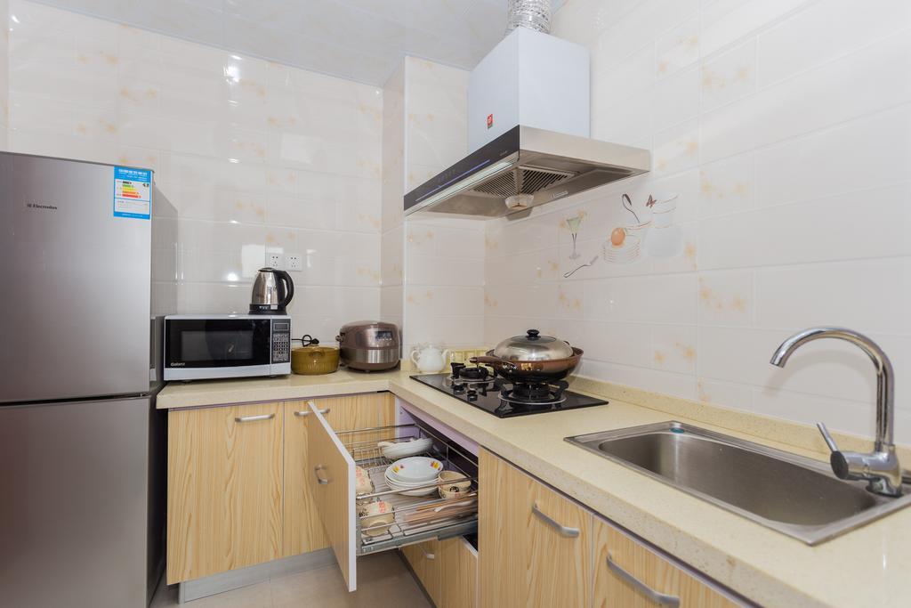 Mickey Wonderful Apartment Shanghai Exterior foto